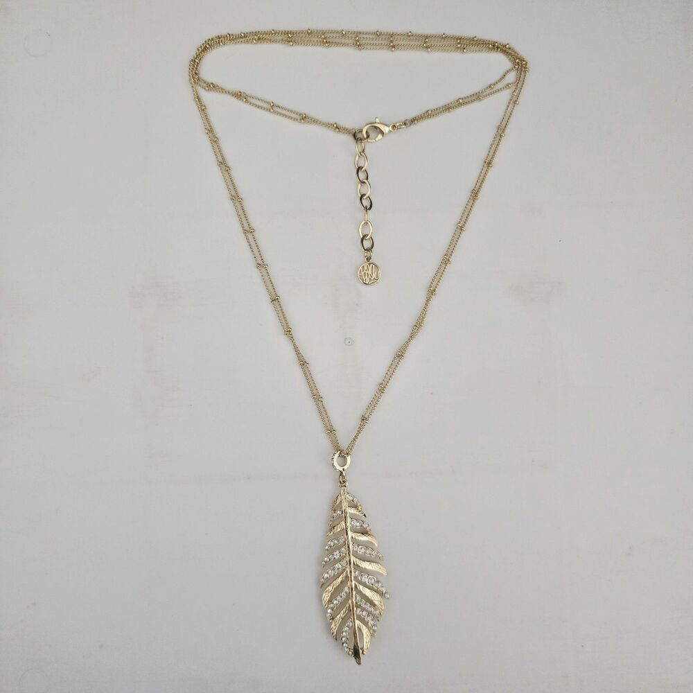 Lilly Pulitzer Birds Of A Feather Gold Tone Necklace